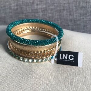 NWT INC bangle bracelet set